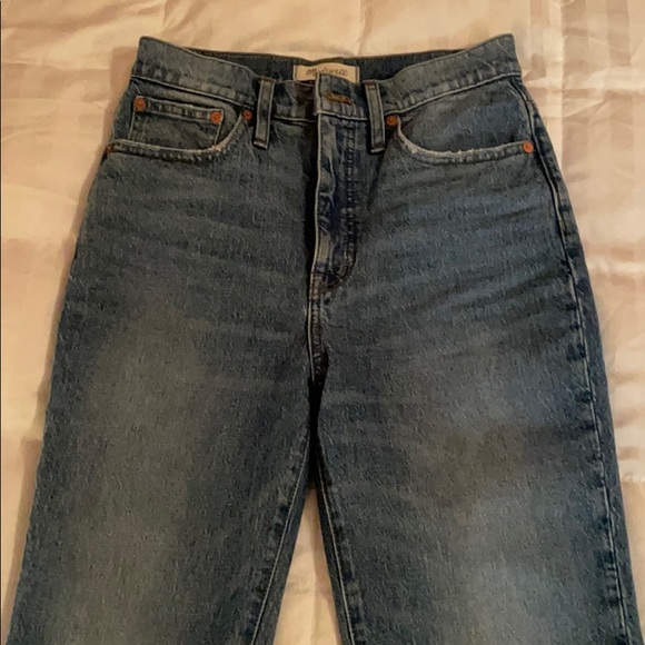 Madewell Classic Straight Jeans in Nearwood Wash Size 27 Regular - Picture 5 of 5